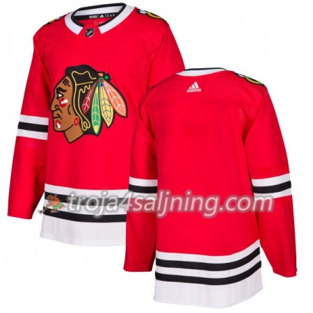 Chicago Blackhawks tröja Blank Röd 2017-2018 Adidas Authentic - NHL Tröjor Herr